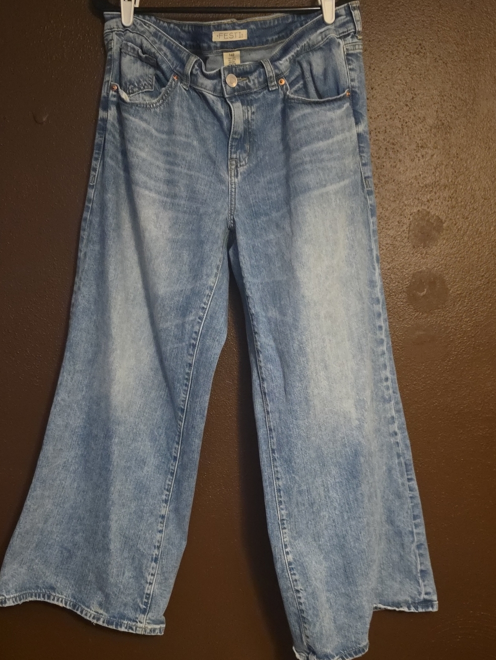 torrid Festi Light Blue Wide-Leg  Jeans